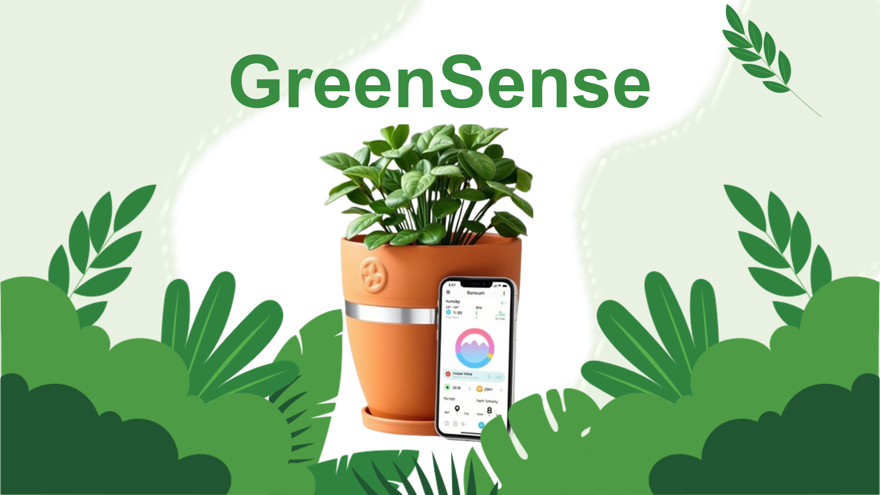 GreenSense – Smart Plant Care Startup Concept preview