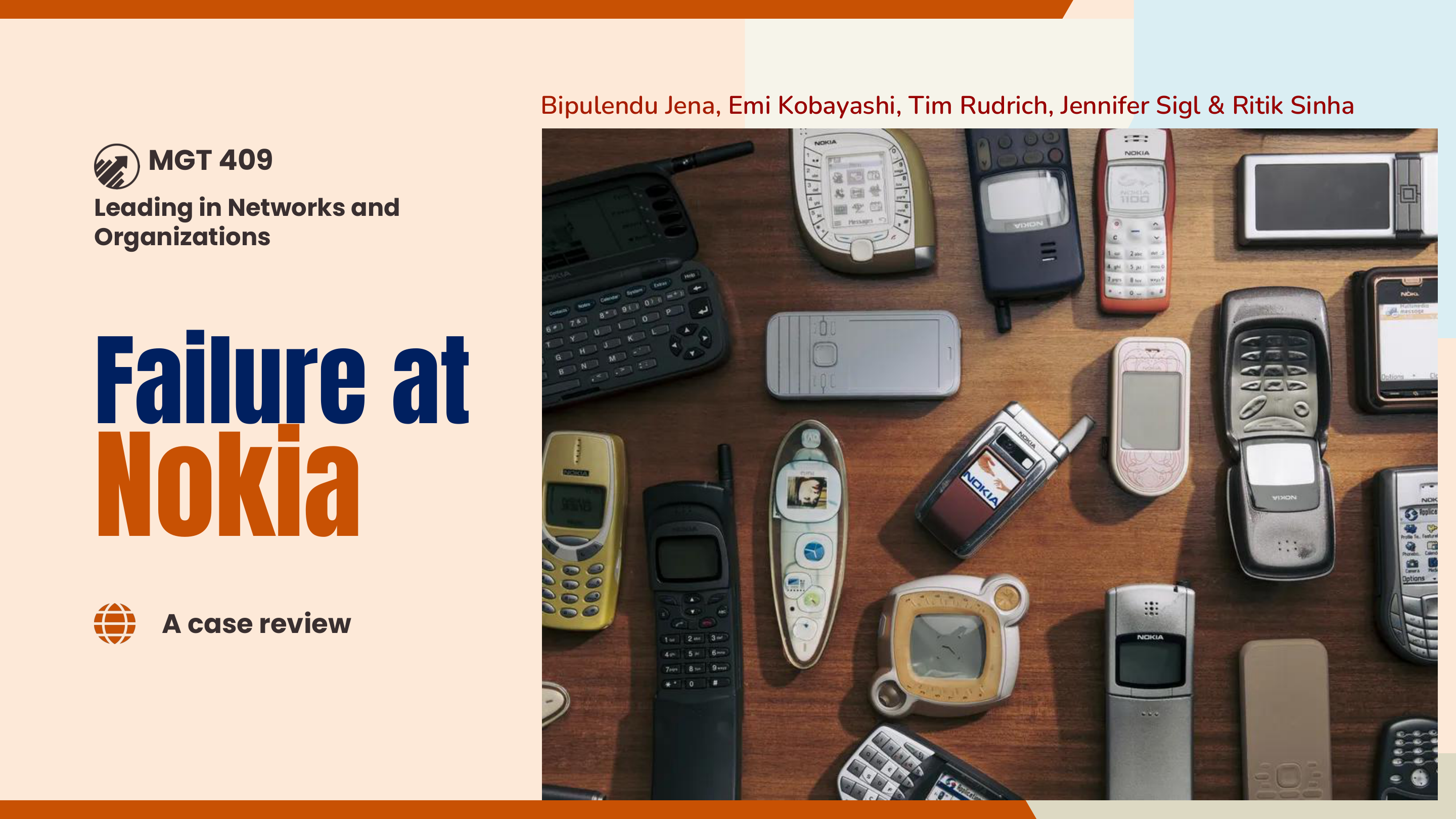 Failure at Nokia – Organizational & Strategy Analysis Case Study preview